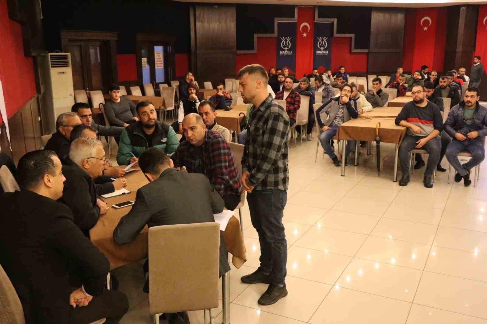 Nazilli Belediyesi’ne 100 yeni personel