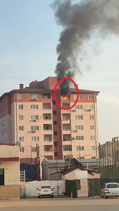 Diyarbakır’da askeri lojmanda yangın
