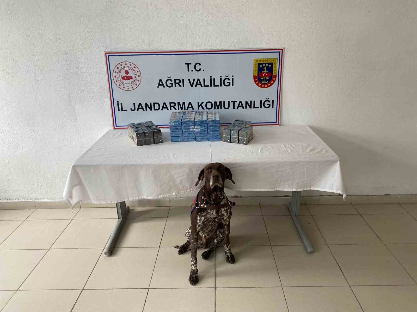Ağrı&rsquo;da ka&ccedil;ak yakıt ve sigara ele ge&ccedil;irildi
