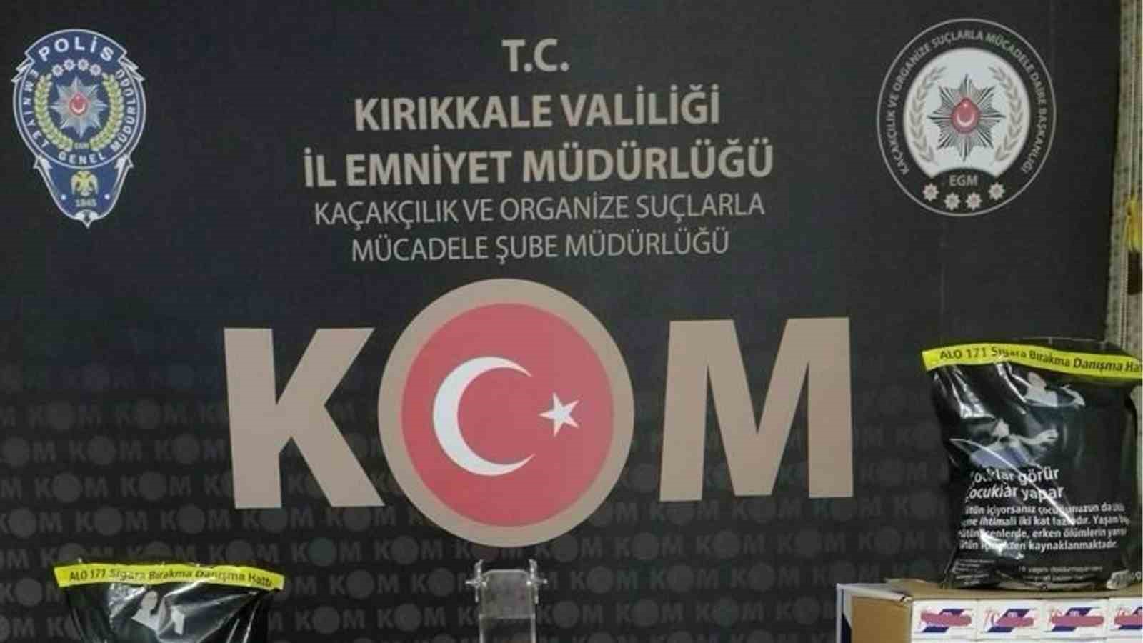 Kırıkkale&rsquo;de ka&ccedil;ak &uuml;r&uuml;n ticaretine 5 g&ouml;zaltı
