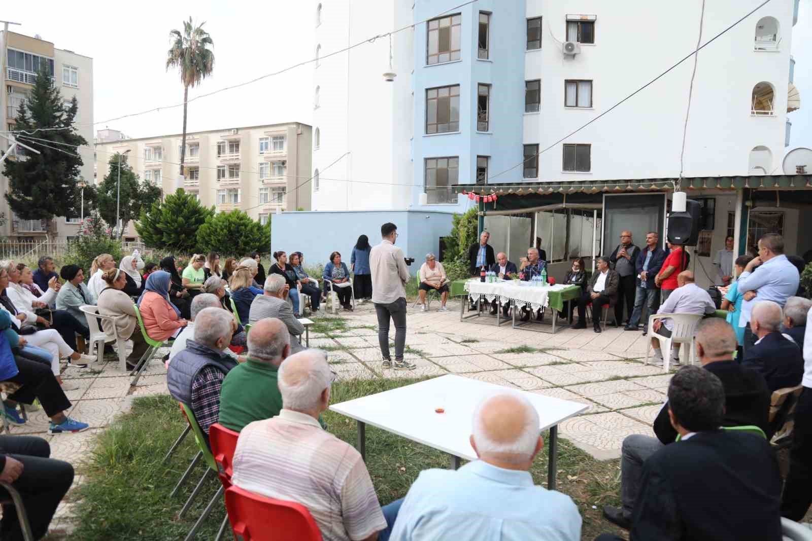 Başkan Tarhan: “Mezitli’yi hep birlikte yönetiyoruz”