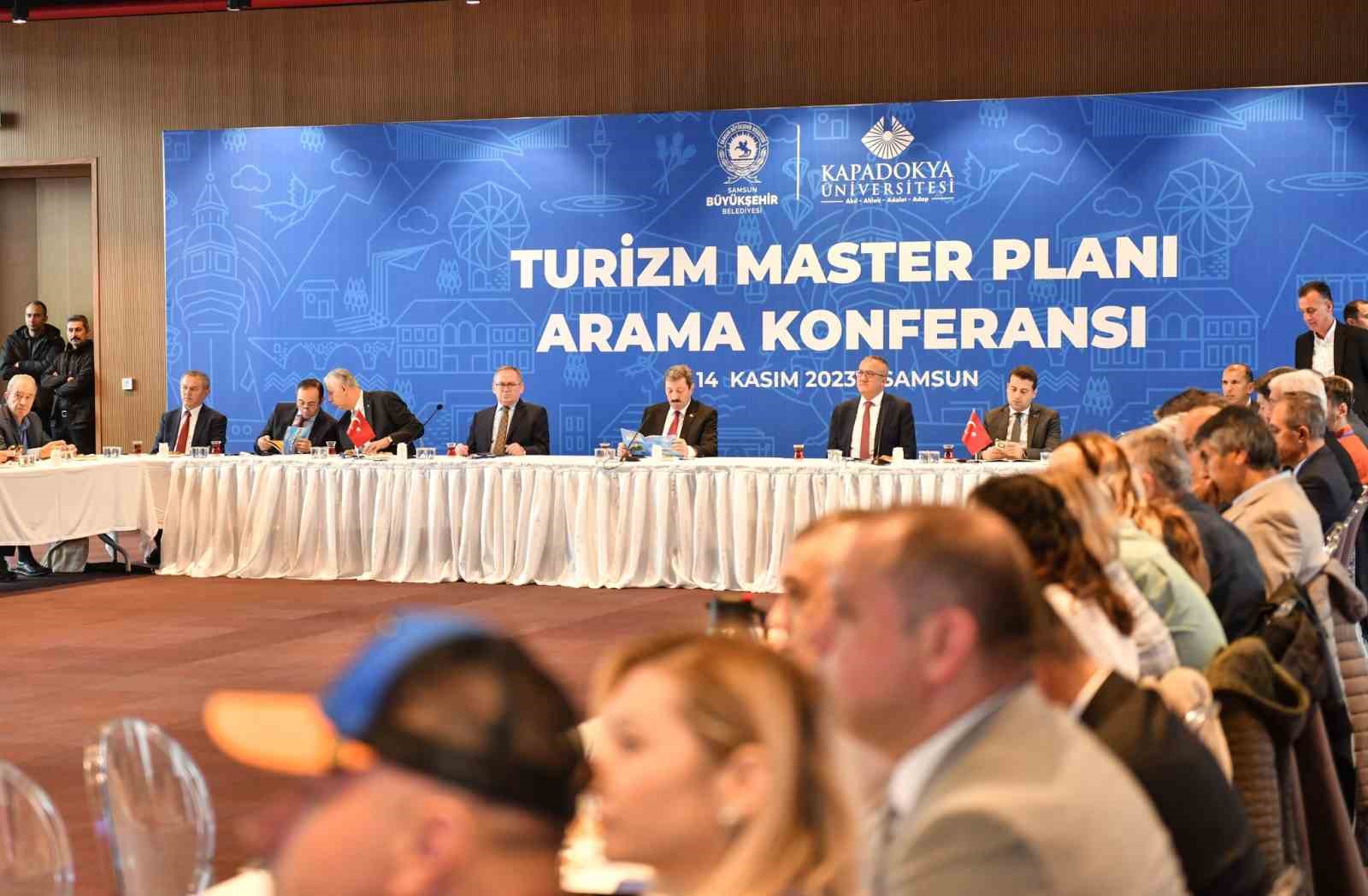 Kapadokya &Uuml;niversitesi, Samsun turizm master planını hazırlayacak
