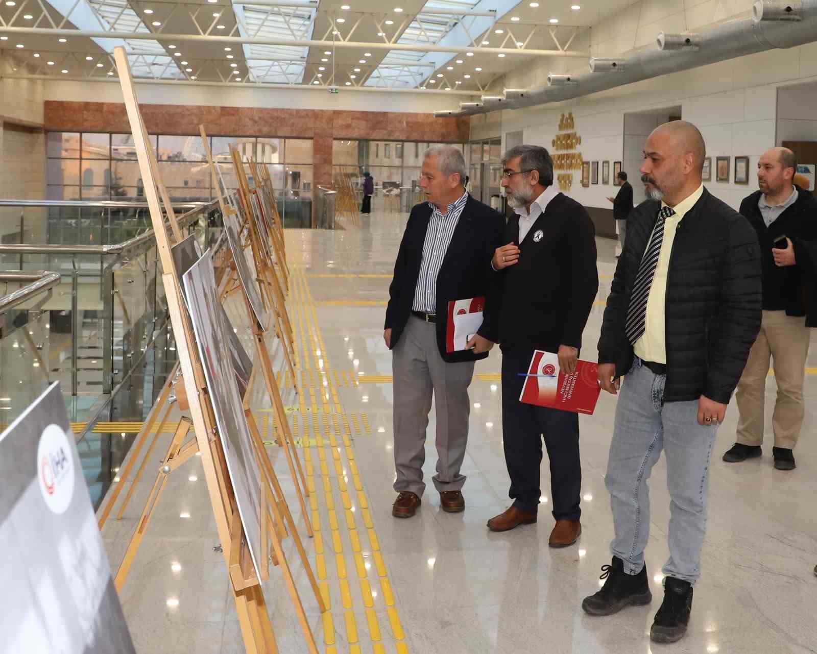 İHA&rsquo;nın Filistin fotoğrafları sergilendi
