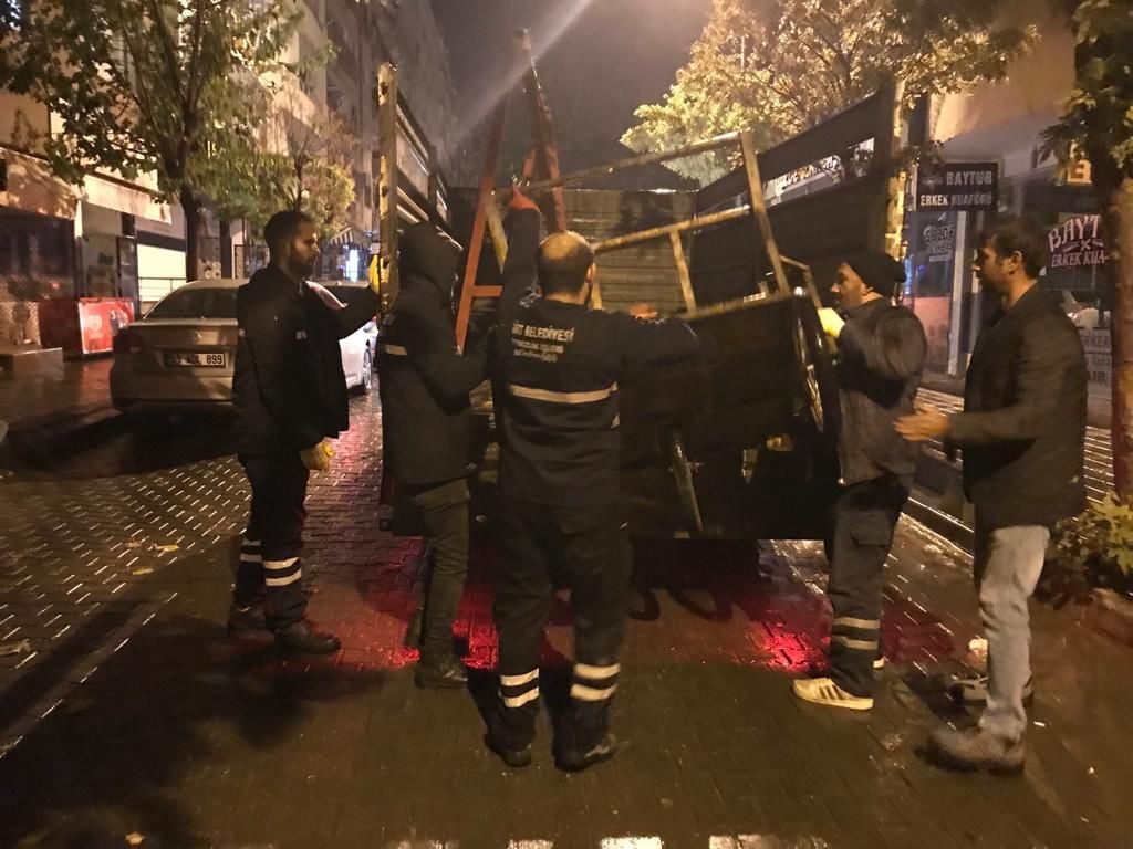 Siirt’te kaldırım işgallerine karşı tedbirler alınmaya devam ediyor