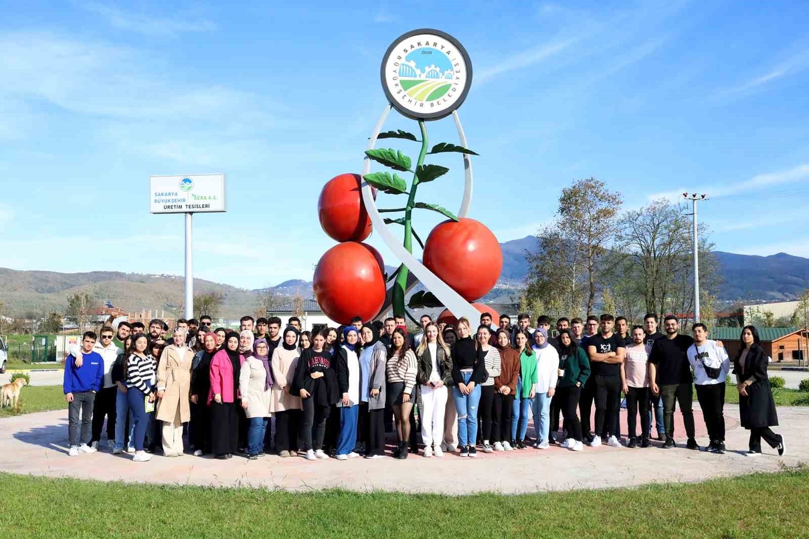 Geleceğin tarım öncüleri Sakarya’dan ilham aldı
