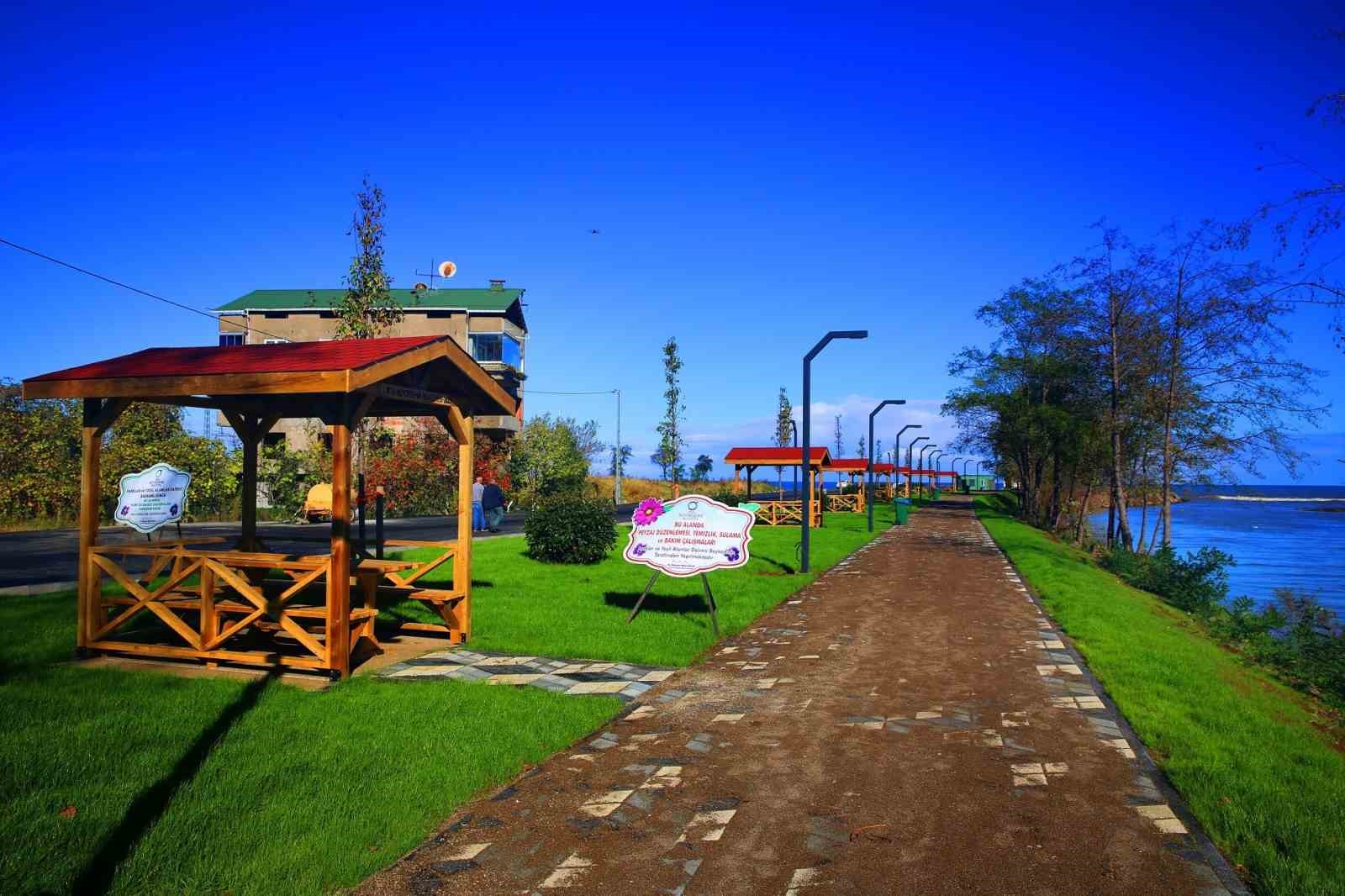 Gülyalı’ya yeni bir mesire alanı kazandırıldı