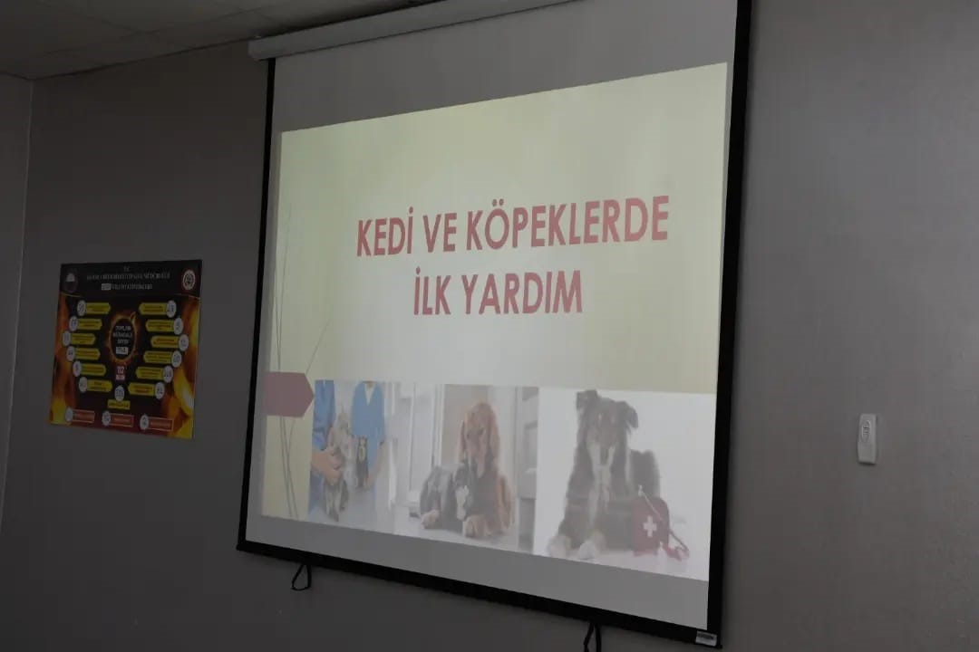 İtfaiyecilere hayvan kurtarma eğitimi verildi