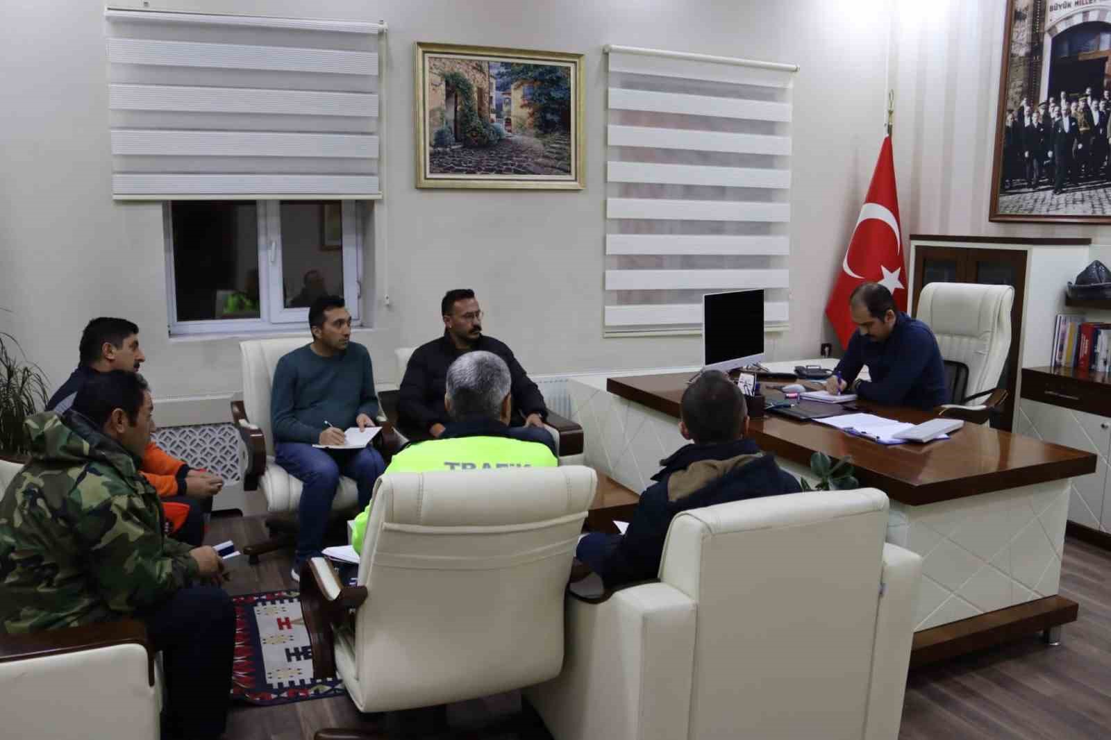 Çıldır’da kış tedbirleri toplantısı