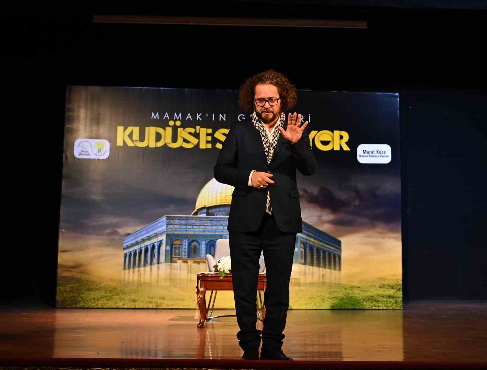 Mamak’ın Gençleri Kudüs’e ses verdi