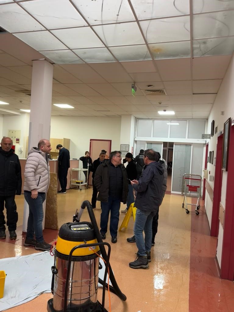 ZBE&Uuml; şiddetli yağmur ve fırtınadan olumsuz etkilendi
