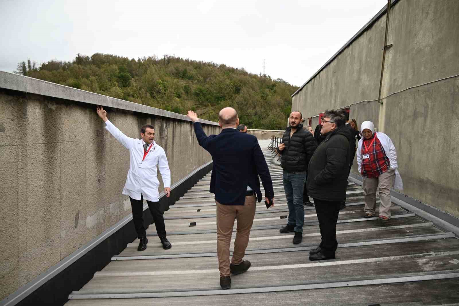 Rektör Özölçer’den Üniversite Hastanesi’ne ziyaret