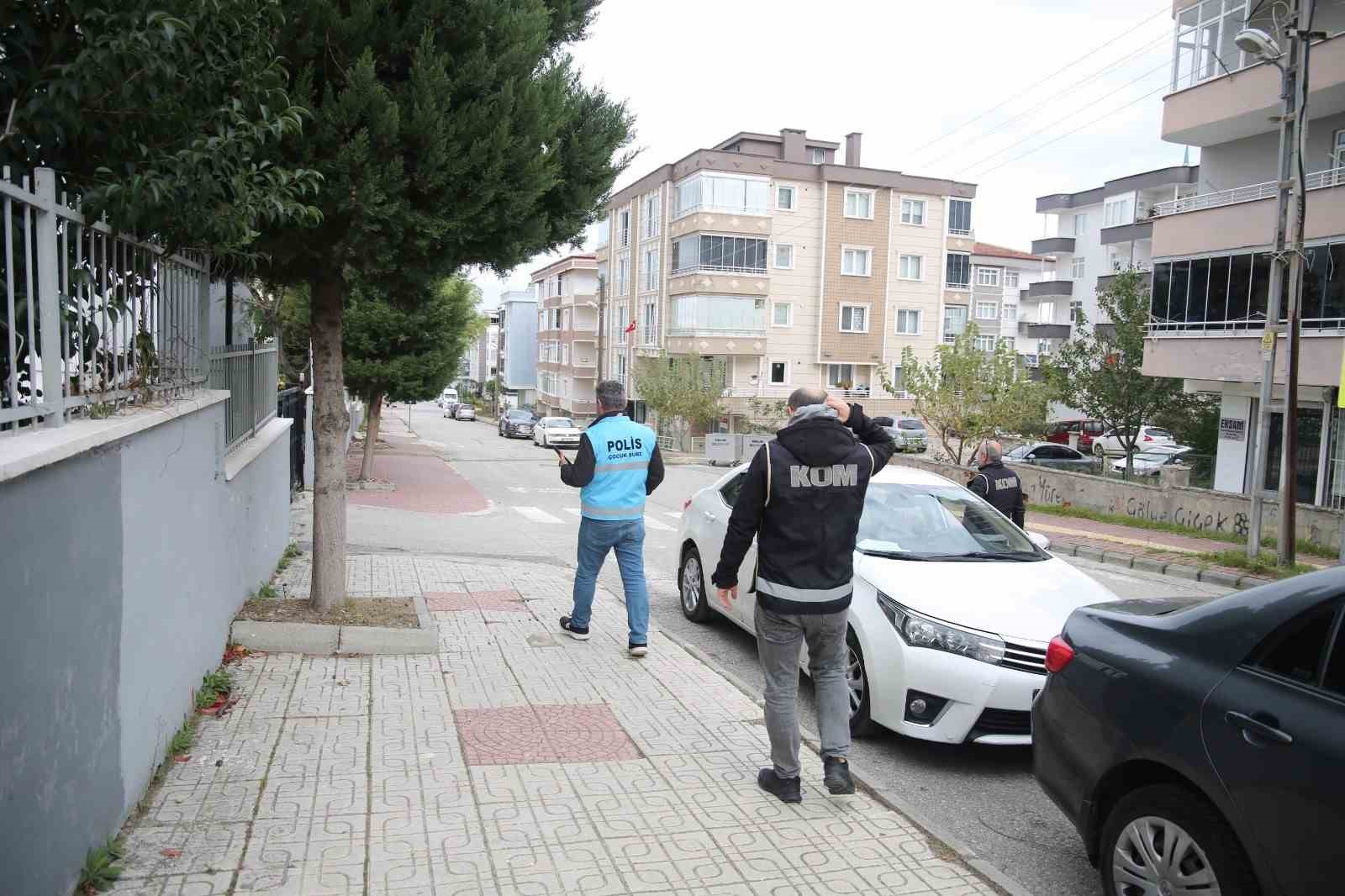 Samsun'da asayiş uygulaması