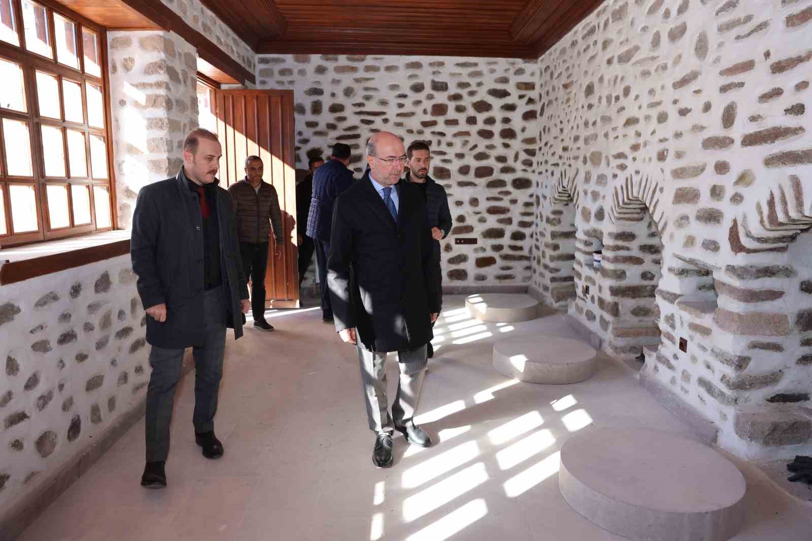 Sille Subaşı Hamamı’nın restorasyonu tamamlandı