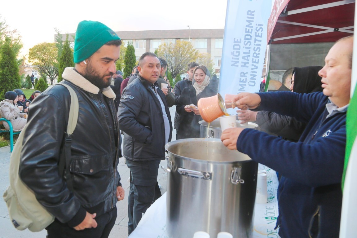 Vize Haftasında Çorbalar Niğde Belediyesi’nden