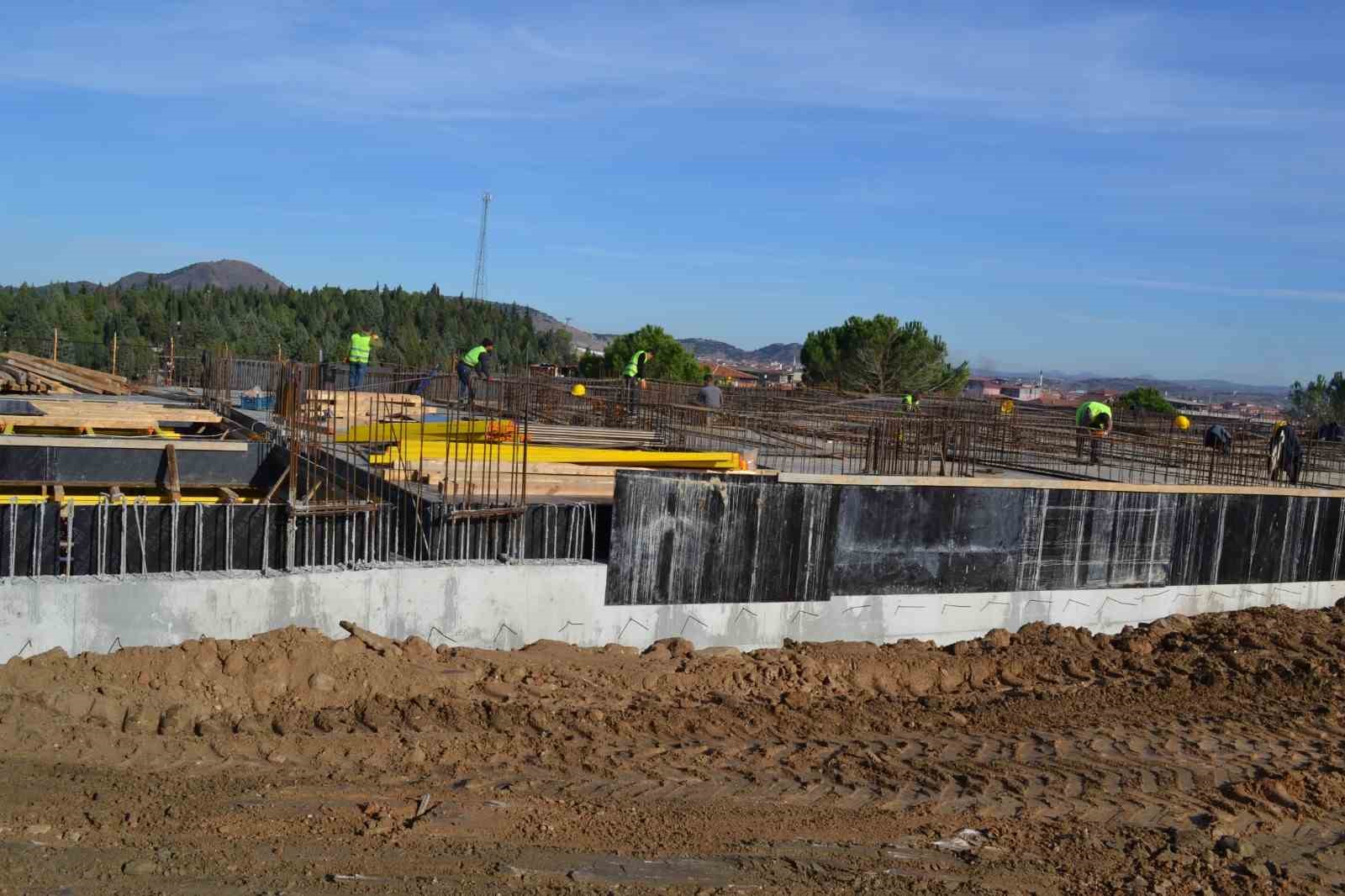 KYK yurt inşaatı hızla y&uuml;kseliyor
