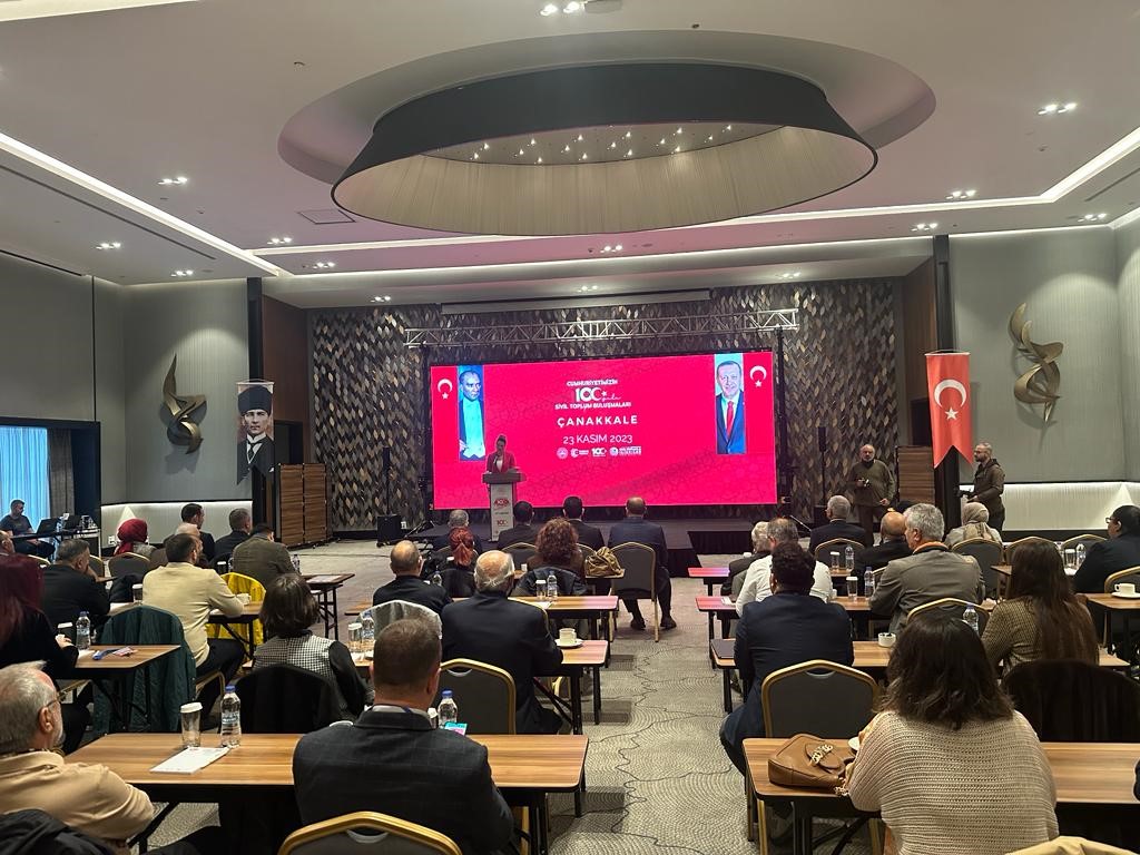 Cumhuriyetin 100. Yılında Sivil Toplum Buluşmaları &Ccedil;anakkale&rsquo;de yapıldı
