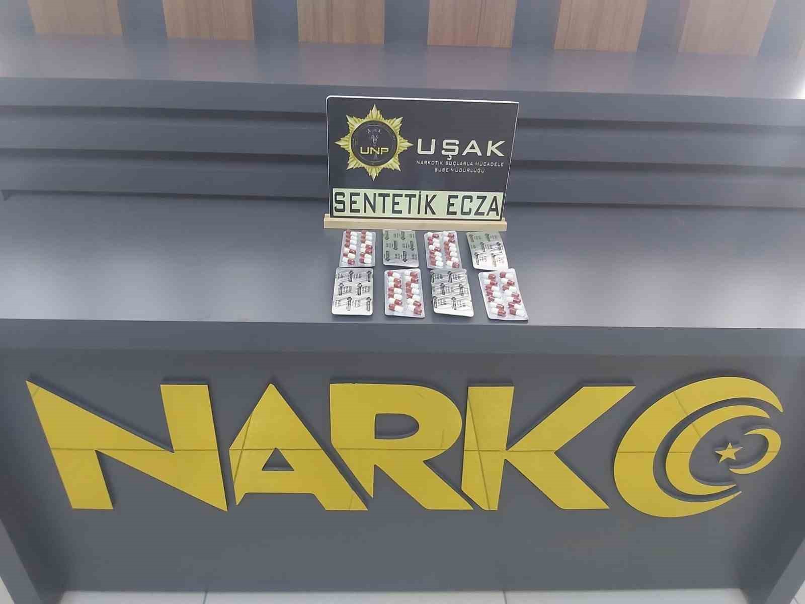 Uşak’taki uyuşturucu operasyonunda 10 şüpheli yakalandı