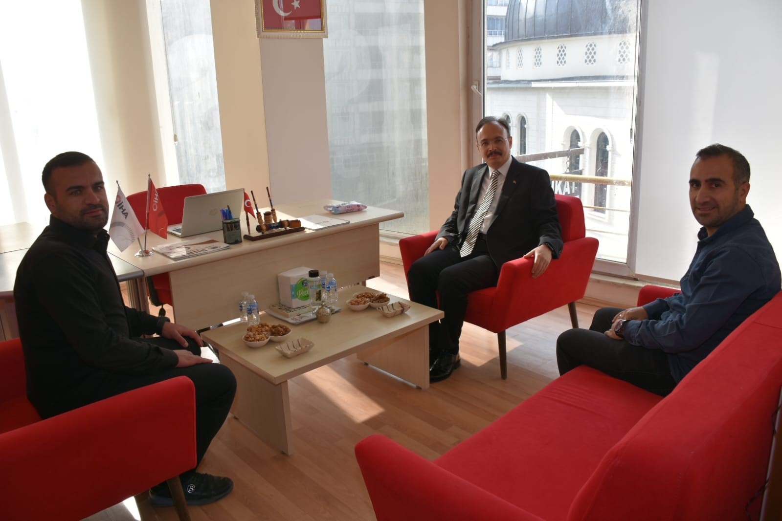 Siirt Valisi Dr. Kızılkaya İHA’yı ziyaret etti