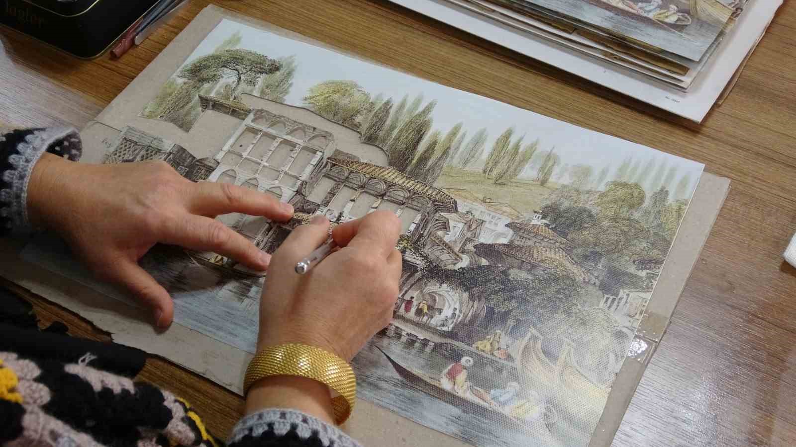 Ev ortamında meslek &ouml;ğrenirken para da kazanıyorlar
