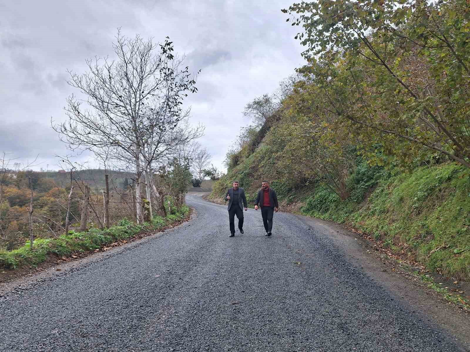 Ulubey&rsquo;de yollara sıcak asfalt konforu
