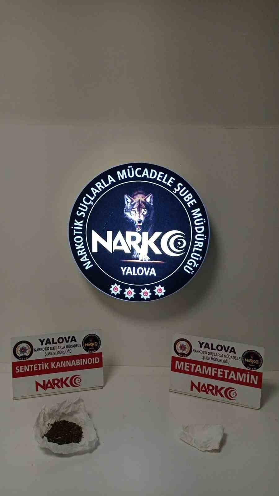 Yalova&rsquo;daki uyuşturucu operasyonlarında 2 g&ouml;zaltı
