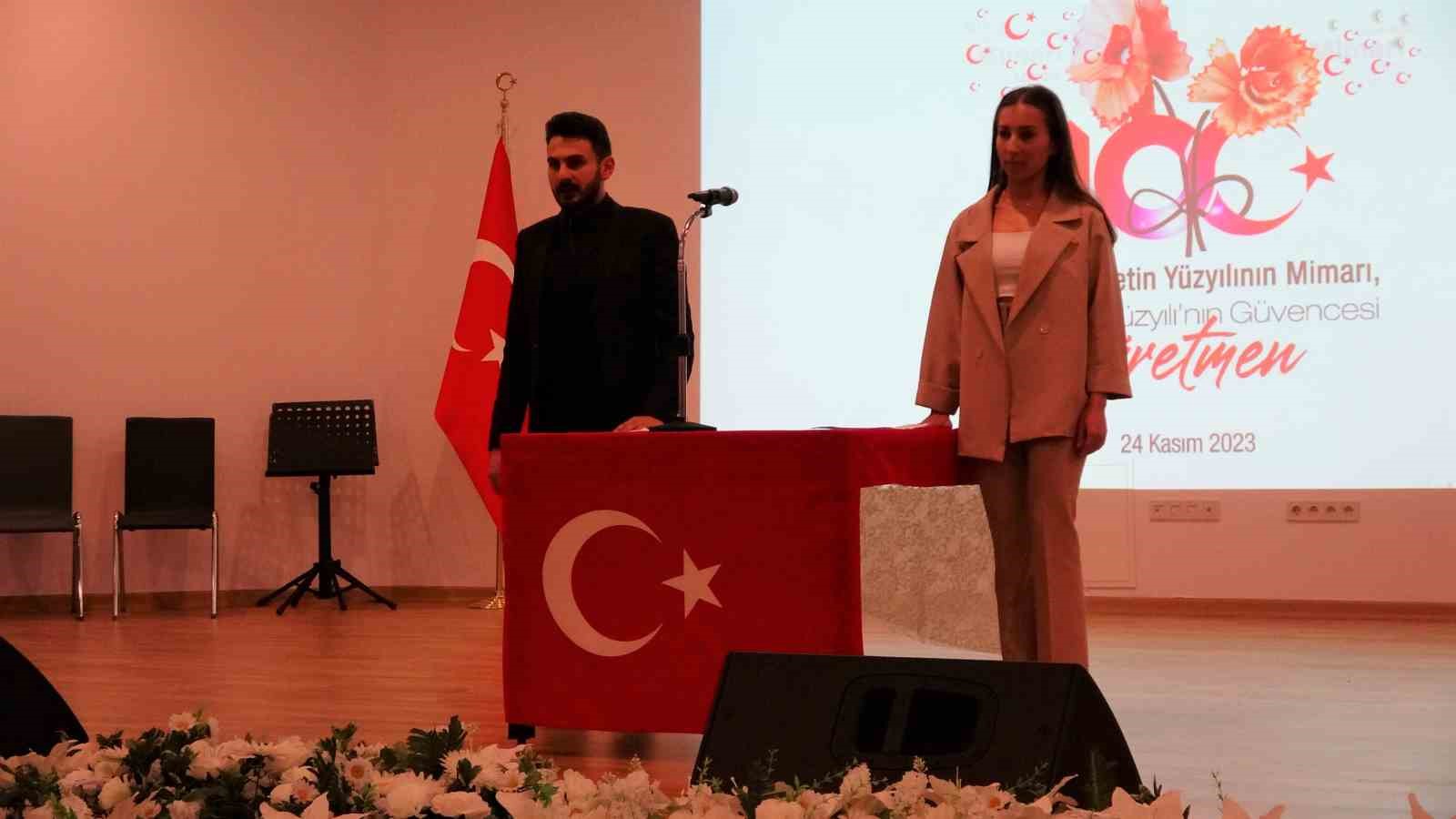 Yozgat’ta Öğretmenler Günü kutlandı