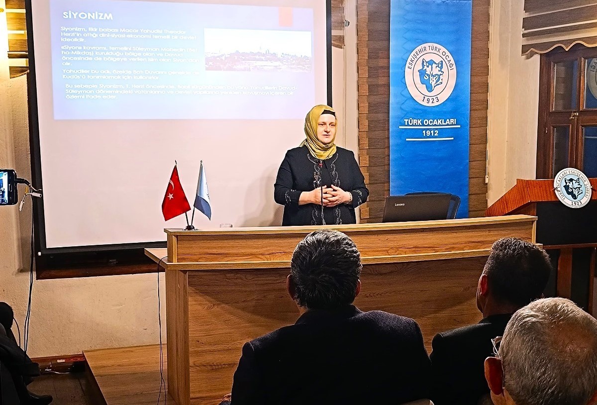 Türk Ocakları’nda ‘İsrail-Filistin savaşının tarihsel ve dini arka planı’ konusu ele alındı