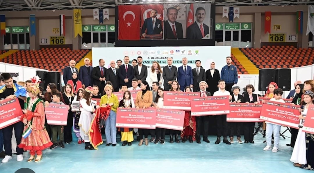 Uluslararası Türk Dünyası Bilim ve Kültür Şenliği’nde birincilik ödülü Altındağ Hacıbayram Ortaokulu öğrencilerinin