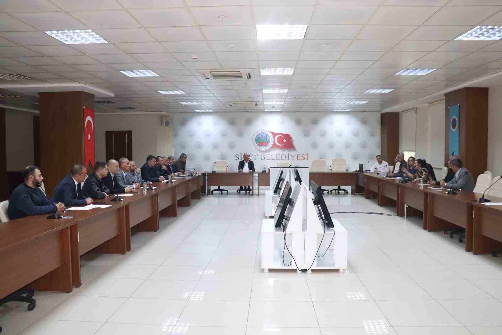 Siirt’te iş sağlığı ve güvenliği toplantısı gerçekleştirildi