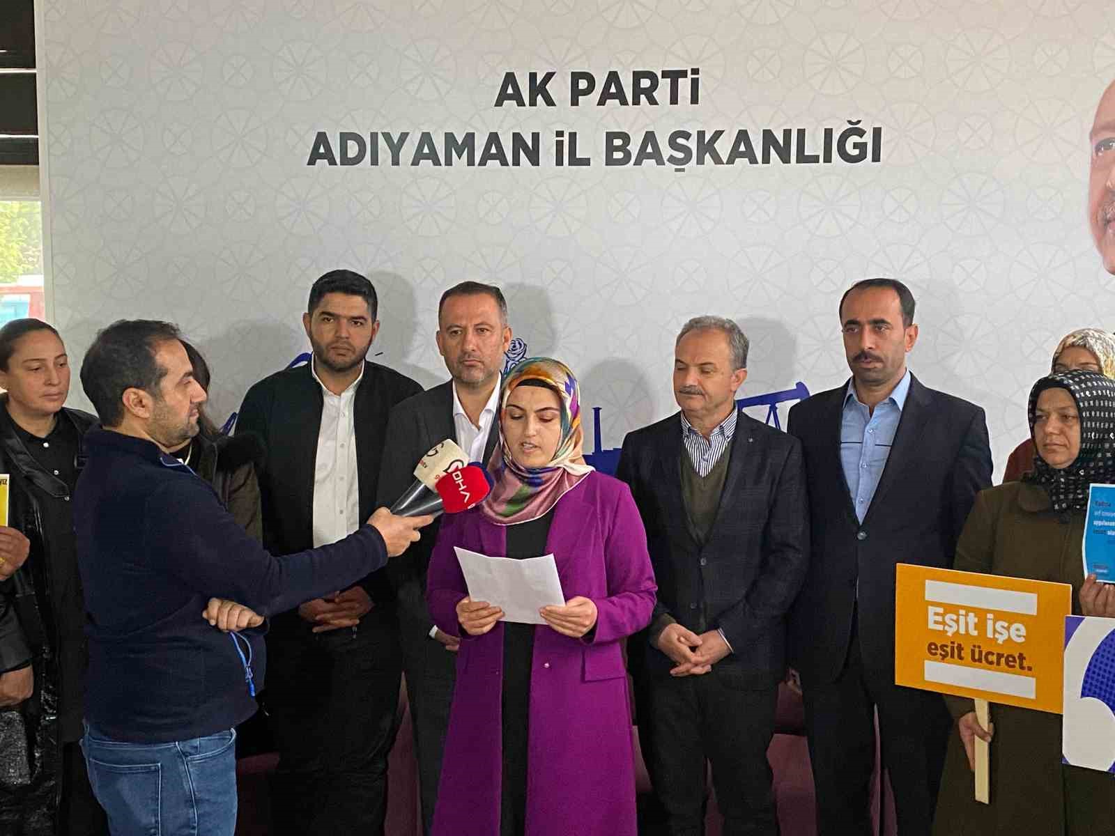 AK Parti&rsquo;den kadına y&ouml;nelik şiddete karşı a&ccedil;ıklama
