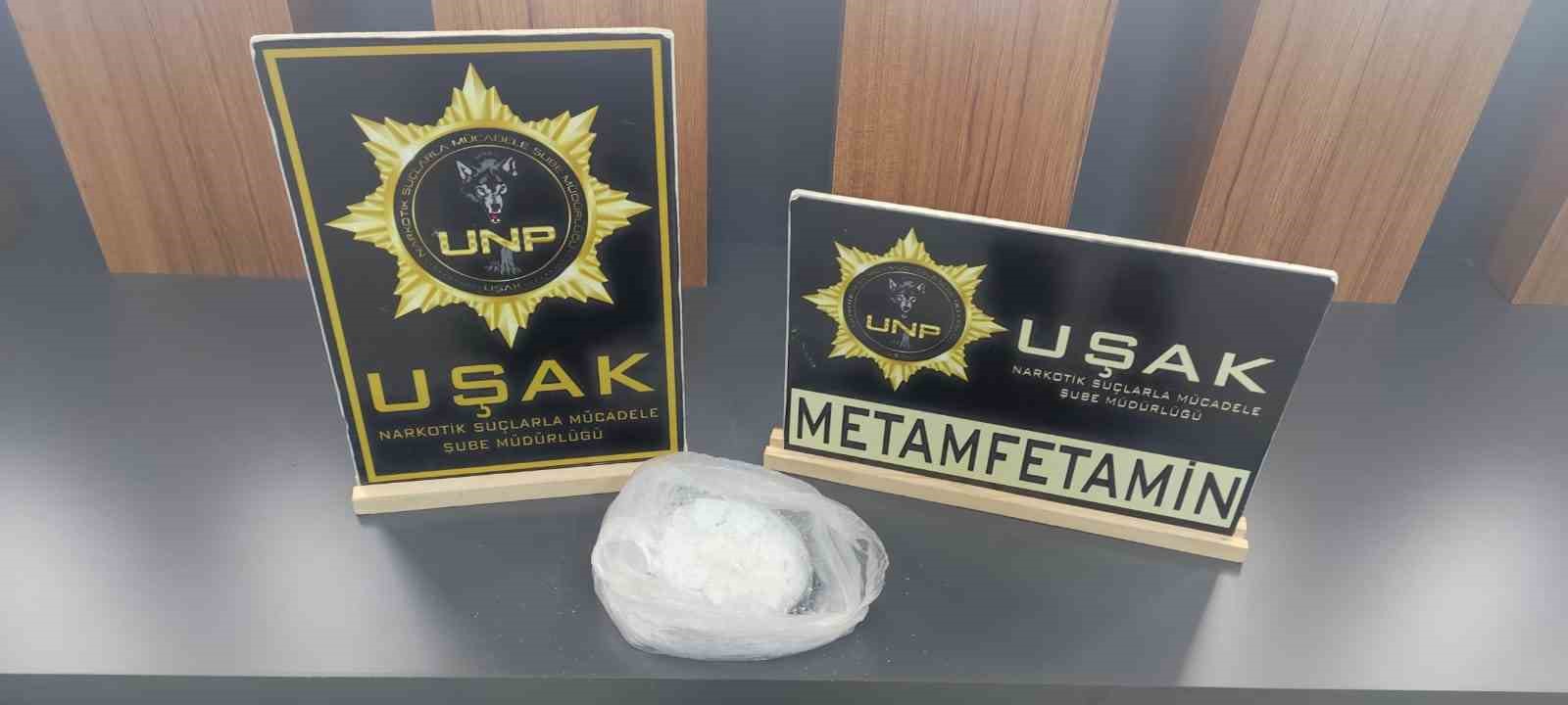 Uşak’taki uyuşturucu operasyonunda 1 kişi tutuklandı