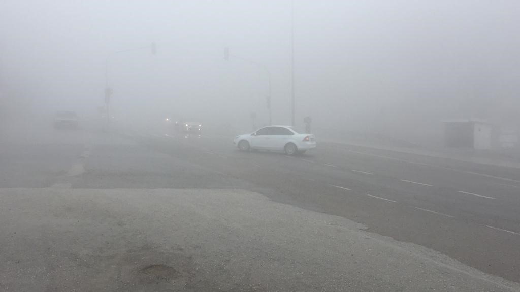 Belen&rsquo;de g&ouml;r&uuml;ş mesafesi 70 metreye kadar d&uuml;şt&uuml;
