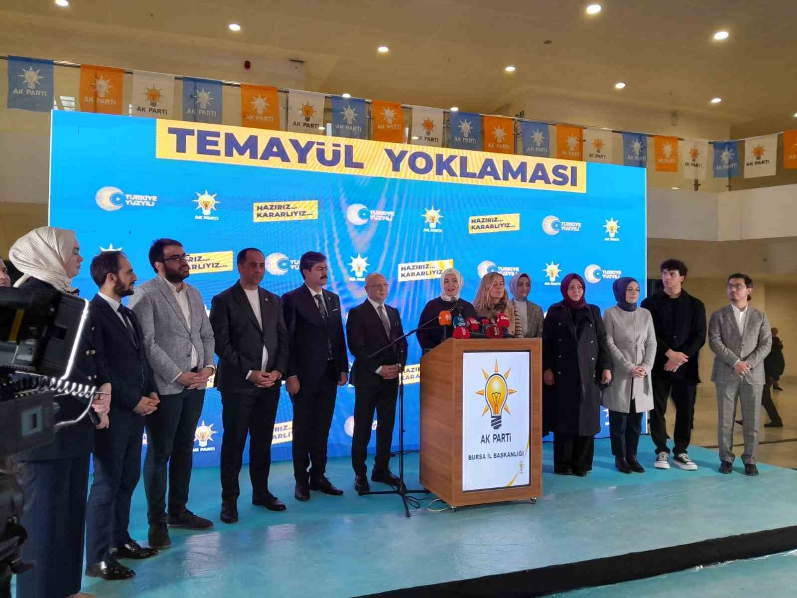 AK Parti Bursa'da temayül yoklaması İhlas Haber Ajansı
