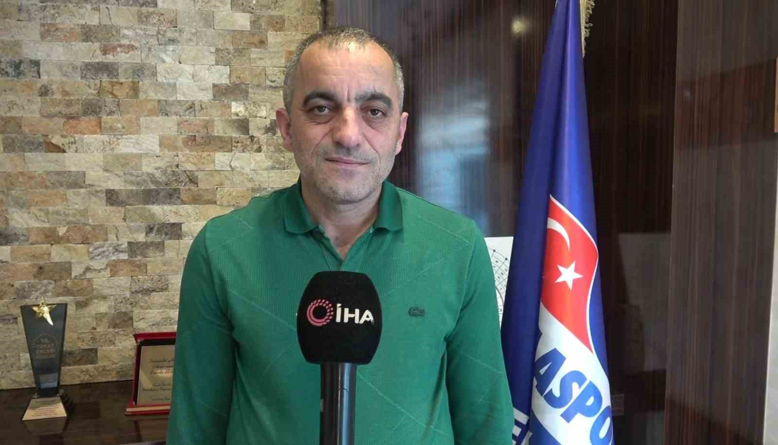 Başkan Halis Din: "Play-off mücadelelerine kalmak bile istemiyoruz"