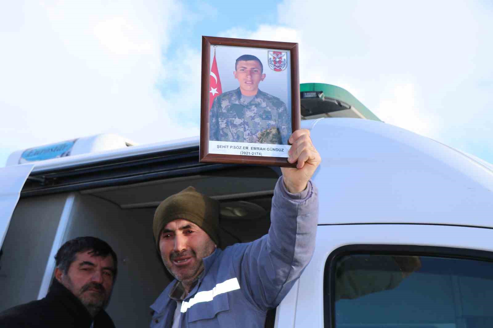 Erzincanlı şehit son yolculuğuna uğurlandı

