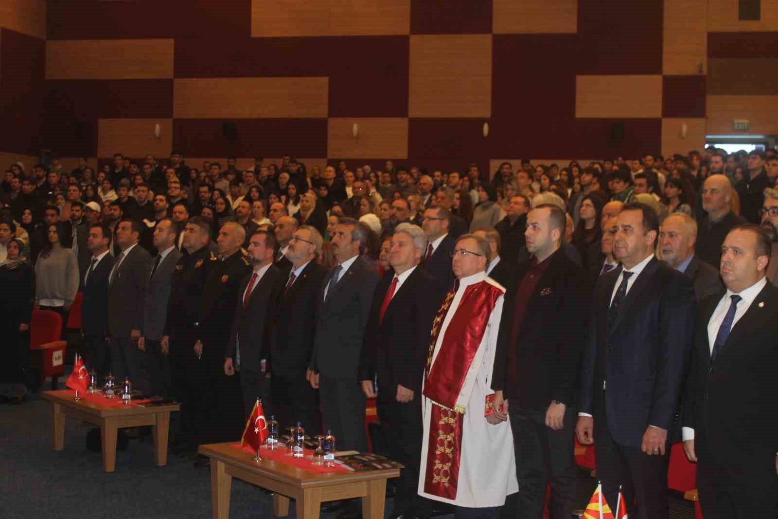 Trakya Üniversitesi’nden eski Makedonya Cumhurbaşkanı İvanov’a "fahri doktora" ünvanı