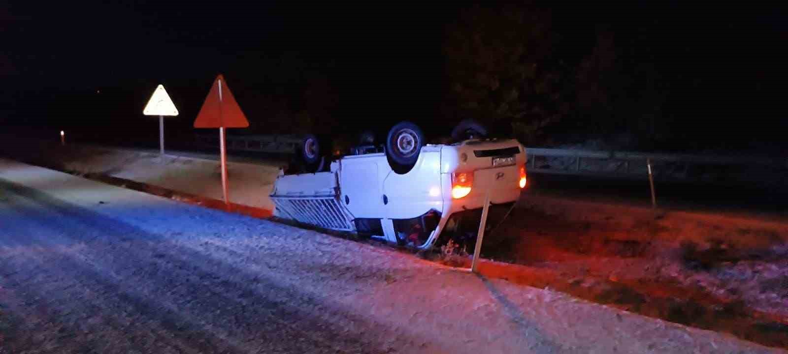 Yozgat&rsquo;ta iki ayrı kaza: 4 yaralı
