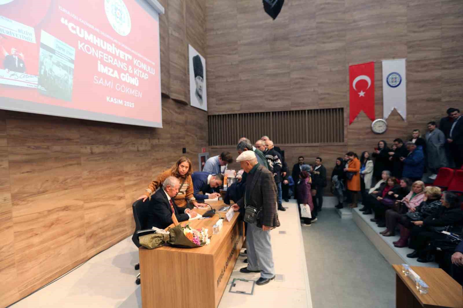 B&uuml;y&uuml;kşehir Sami G&ouml;kmen&rsquo;i Muğlalılarla buluşturdu
