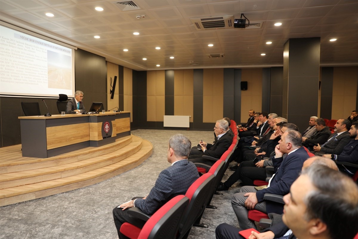 Niğde&rsquo;de Sanayi ve Teknoloji İş Birliği Toplantısı yapıldı
