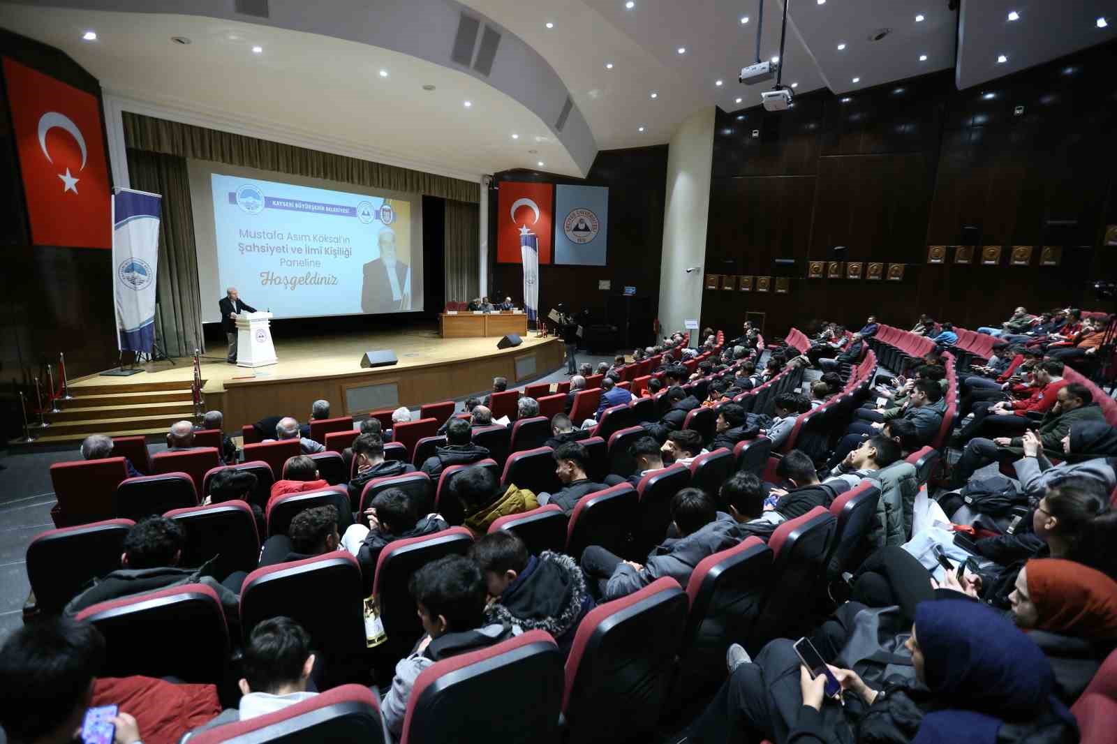 Başkan Büyükkılıç, İslam Tarihçisi Köksal’ın konu edildiği panele katıldı