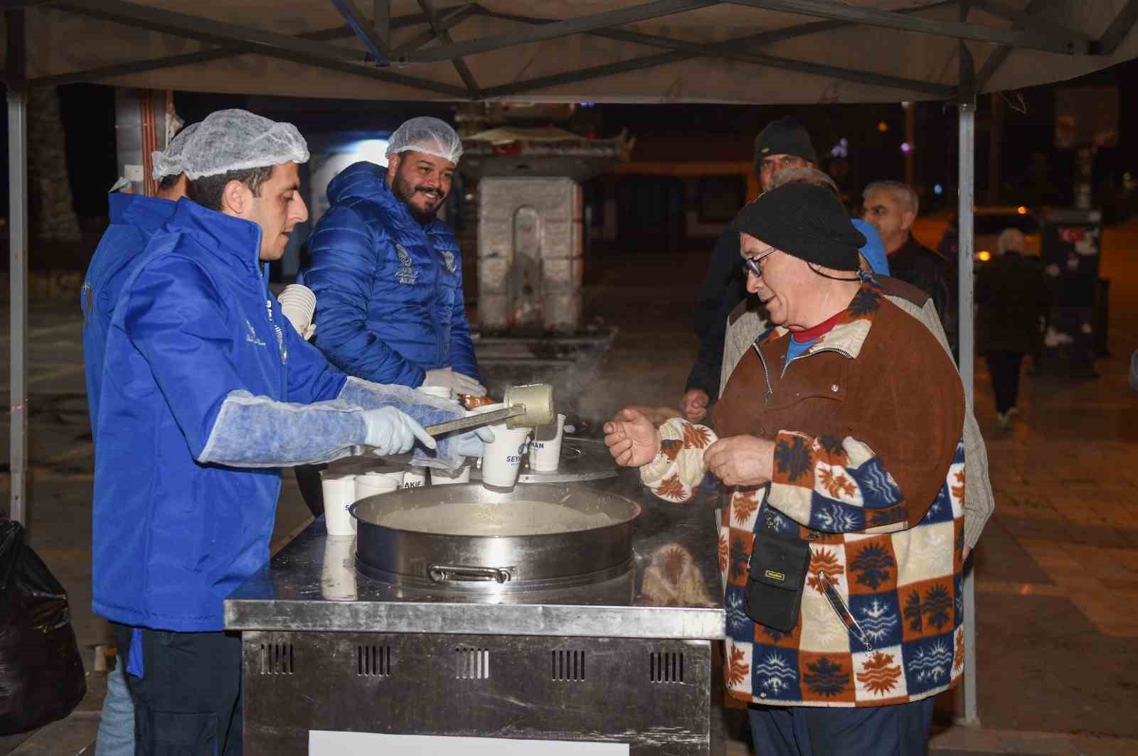 Sabah &ccedil;orbası Seyhan Belediyesi&rsquo;nden
