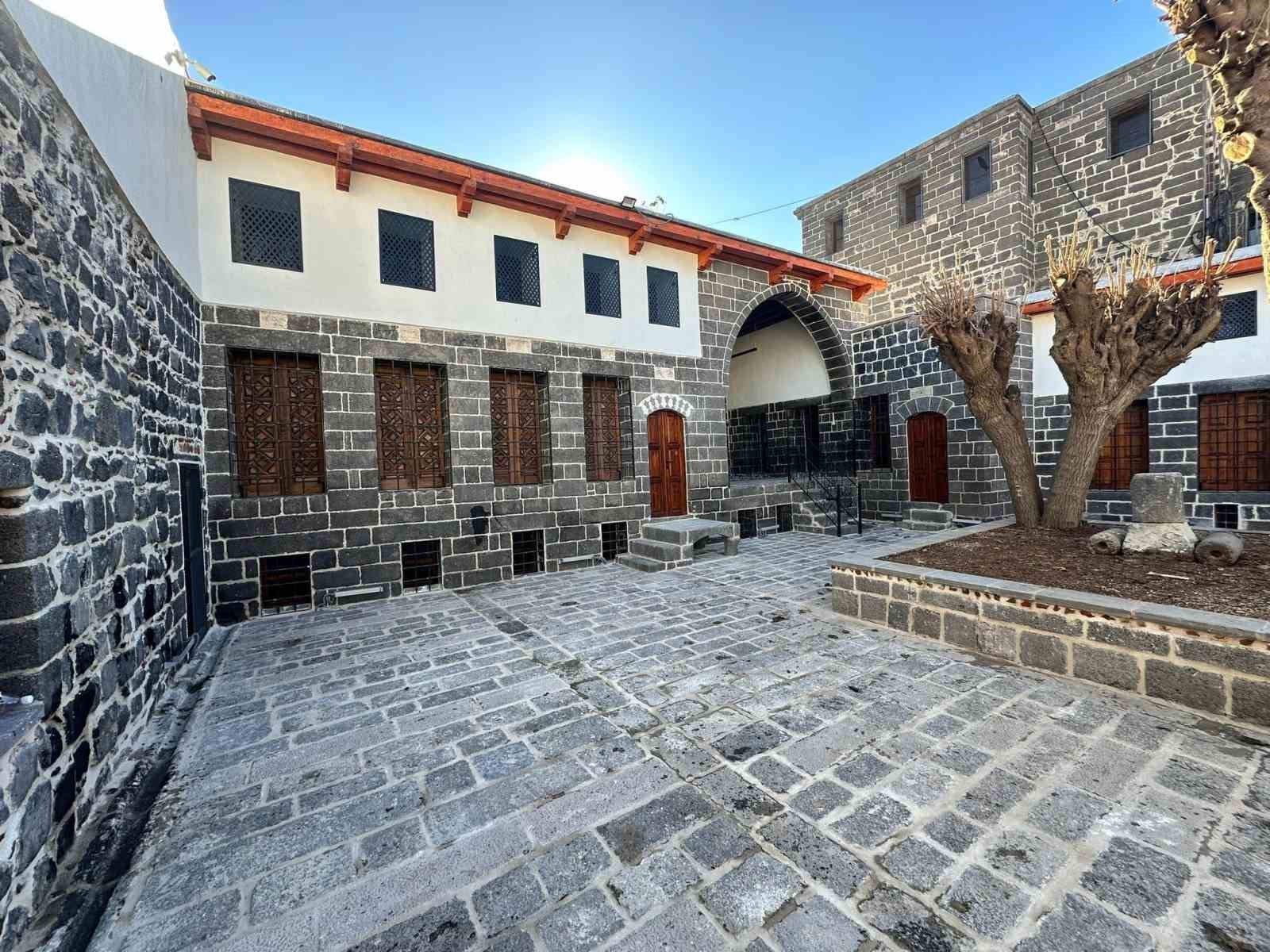 Diyarbakır’da Cemil Paşa Konağı müştemilatı restore edildi