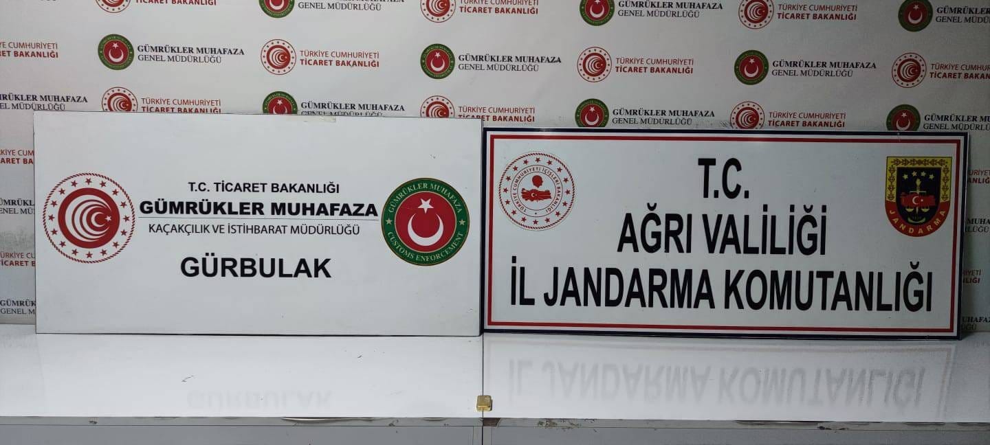 Ağrı’da 1 kilo 152 gram kaçak altın ele geçirildi