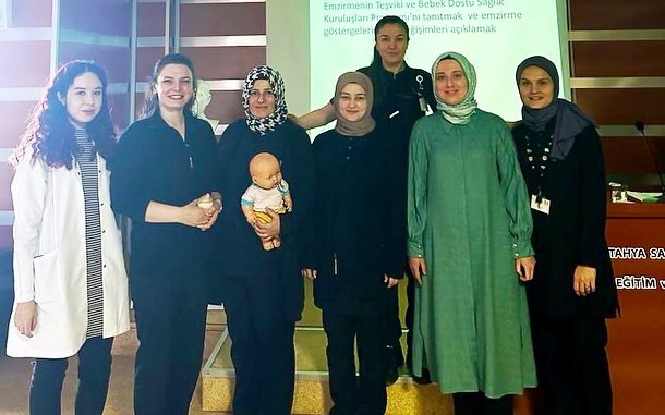 Kütahya Evliya Çelebi Hastanesinde Emzirme Danışmanlığı eğitimi