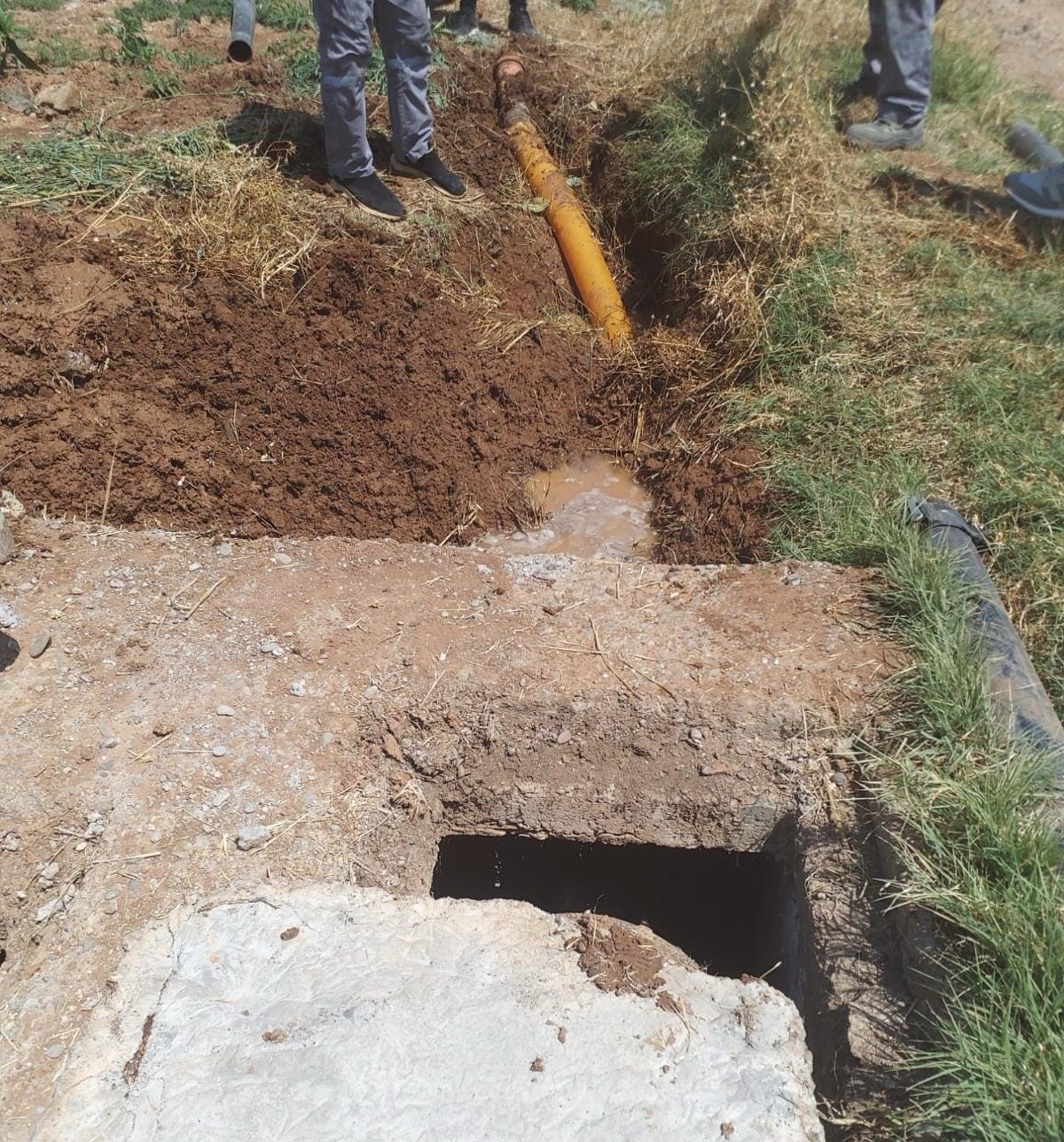 Mardin’de İçme Suyu İsale hatlarından kaçak hat çekenlere cezai işlem uygulandı