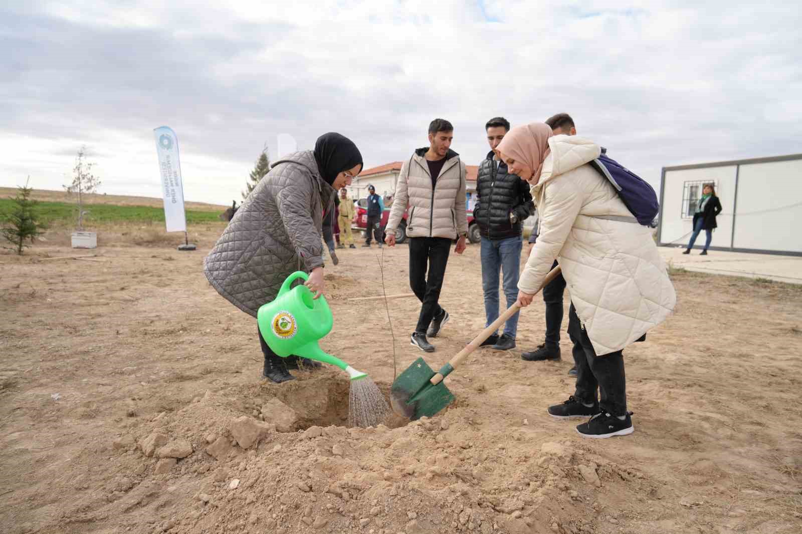 Niğde&rsquo;de bal ormanı kuruldu
