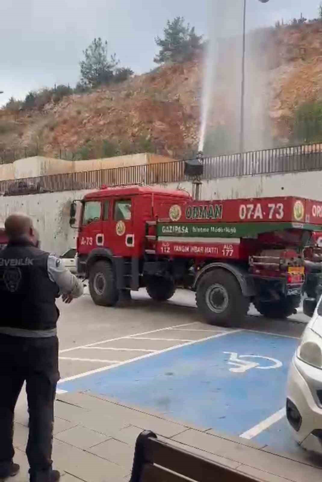 Gerçeği aratmayan yangın ve deprem tatbikatı