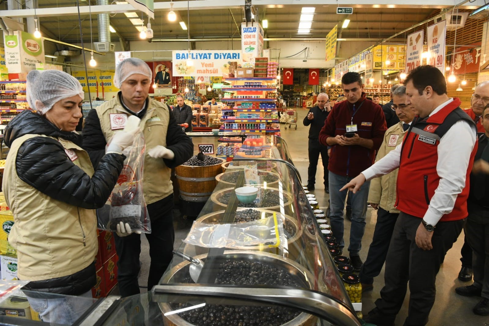 Ankara’da zeytin ve zeytinyağı ürünleri denetleniyor