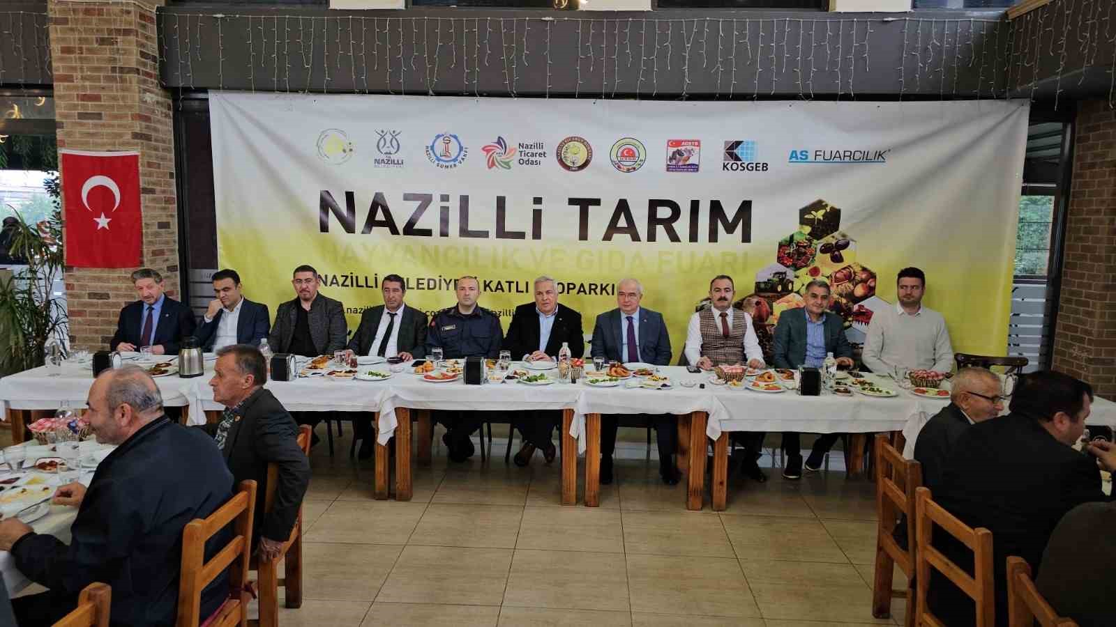 Nazilli Tarım Fuarı için Kaymakam Arısoy’dan güç birliği mesajı