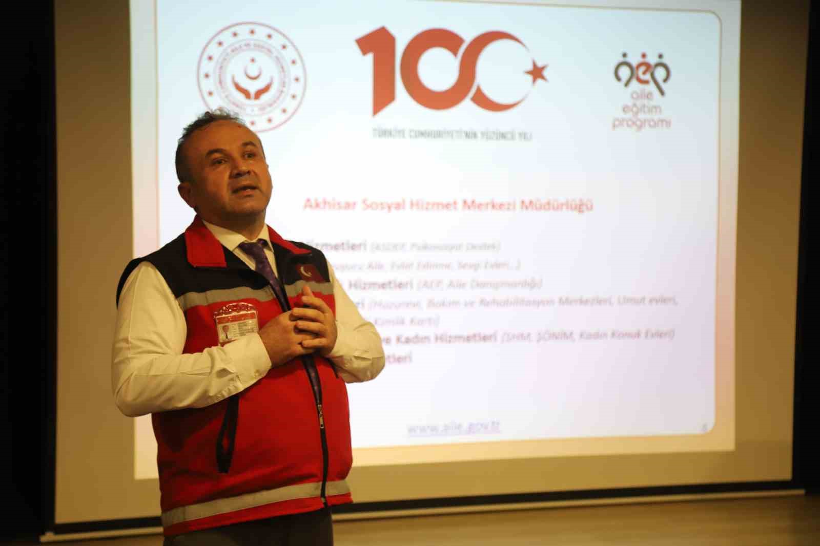 Akhisar’da madde bağımlılığı semineri